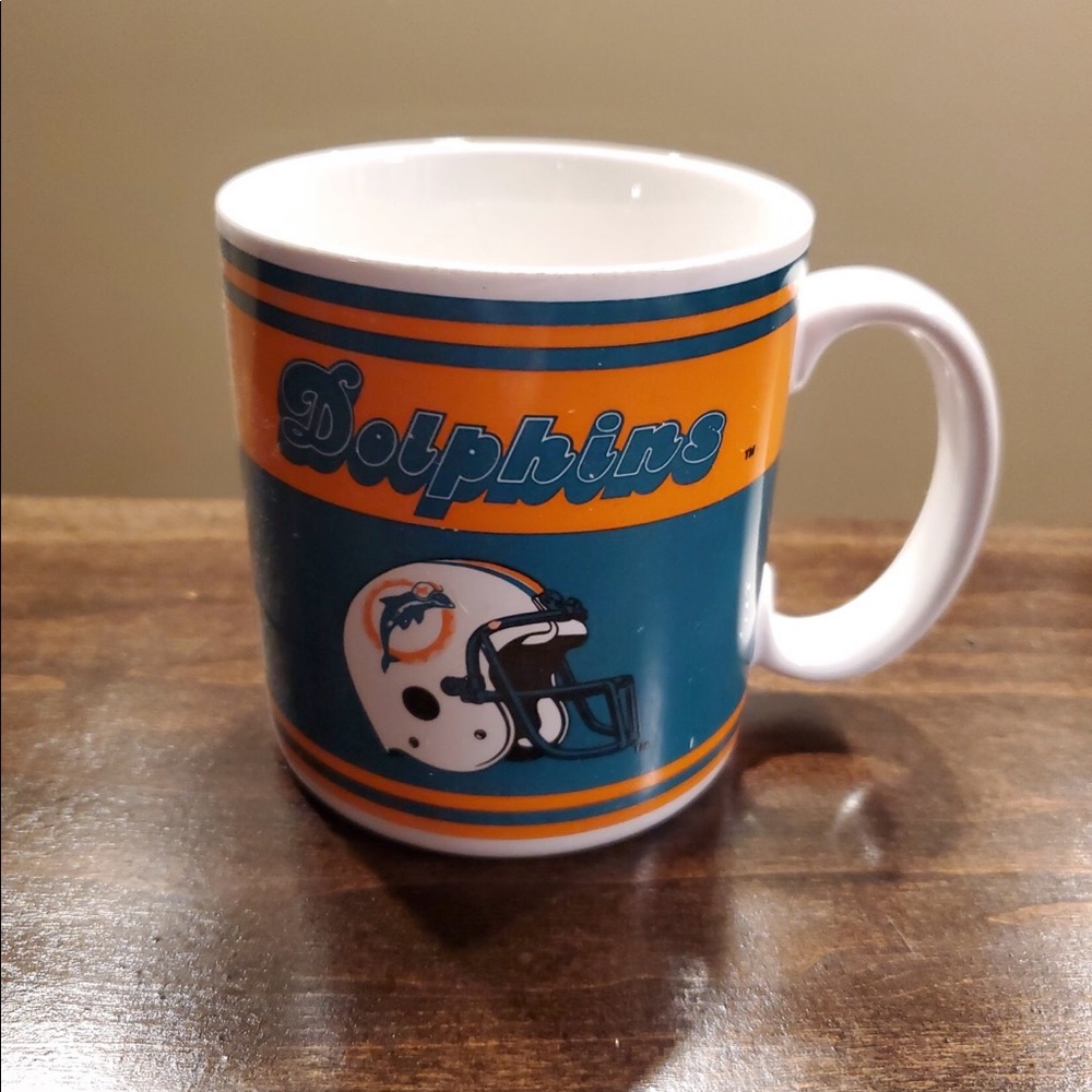 Coffee mug NFL Dolphins vintage